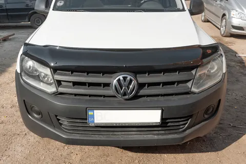 Дефлектор капоту (EuroCap) для Volkswagen Amarok 2010-2022 рр — Volkswagen Amarok 2010-2022 гг. DianaParts