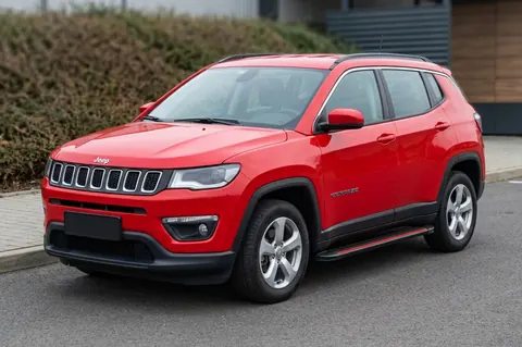 Бокові пороги Maya Red (2 шт., Алюміній) для Jeep Compass 2016- рр — Jeep Compass 2016- гг. DianaParts