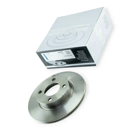 Диск гальмівний Audi 80, 100 (1986-) передній (d256x13mm) SAMKO — Автозапчастини DianaParts