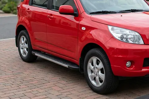 Бокові пороги Duru (2 шт., алюміній) для Daihatsu Terios 2006-2017 рр — Daihatsu Terios 2006-2017 гг. DianaParts