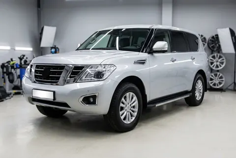 Бокові пороги Duru (2 шт., Алюміній) для Nissan Armada 2016-2024 рр — Nissan Armada 2016-2024 гг. DianaParts