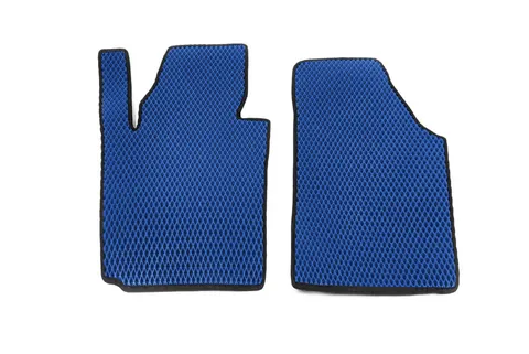 Килимки EVA (Синій) 2 шт, передні для Volkswagen Caddy 2015-2020 рр — Volkswagen Caddy 2015-2020 гг. DianaParts