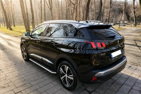 Бокові пороги Maydos V1 (2 шт., алюміній -2026 нерж) для Peugeot 3008 2016-2023 рр — Peugeot 3008 2016-2023 гг. DianaParts