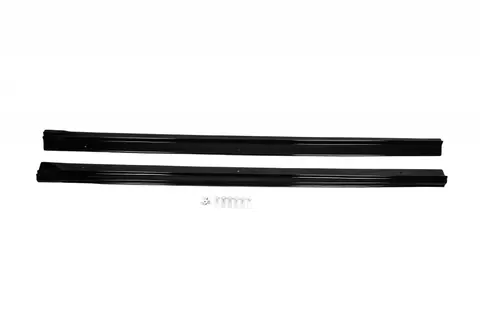 Накладки на бічні пороги EuroCap (чорні) для Volkswagen Caddy 2004-2010 рр — Volkswagen Caddy 2004-2010 гг. DianaParts