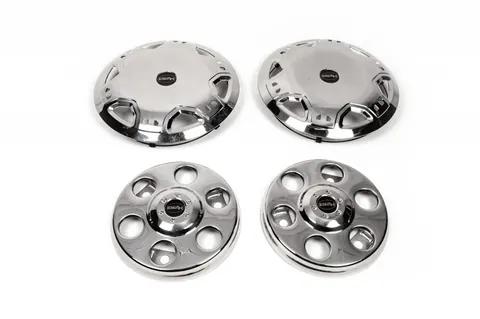 Ковпаки з нержавійки OEM (2-котковий) для Volkswagen LT 1995-2006 рр — Volkswagen LT 1995-2006 гг. DianaParts