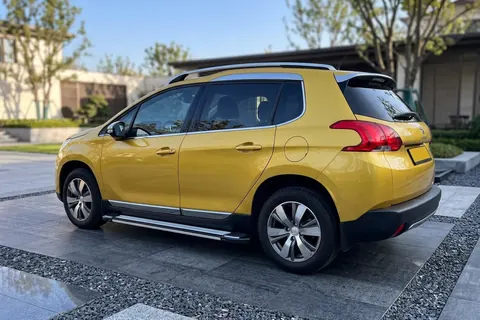 Бокові пороги Rainbow (2 шт., алюміній) 2008-2014 для Peugeot -2016 рр — Peugeot 3008 2008-2016 гг. DianaParts