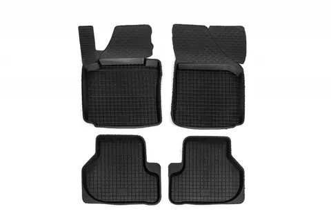 Гумові килимки з бортом (4 шт, Polytep) для Volkswagen Tiguan 2007-2016 рр — Volkswagen Tiguan 2007-2016 гг. DianaParts