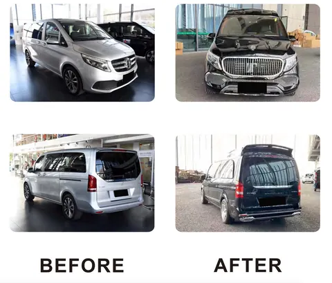Комплект обвісу (Maybach Type-GLS, з капотом) для Mercedes Vito/V-class W447 2014- рр — Mercedes Vito/V-class W447 2014- гг. DianaParts