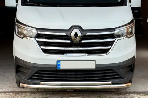 Передній захист ST014 (нерж.) d60/60 для Opel Vivaro 2015-2019 рр — Opel Vivaro 2015-2019 гг. DianaParts