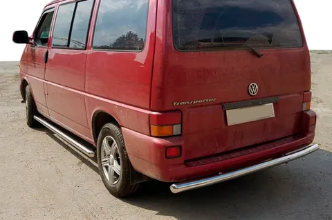 Задня дуга AK002 (нерж) для Volkswagen T4 Caravelle/Multivan 1990-2003 рр — Volkswagen T4 Caravelle/Multivan 1990–2003 гг. DianaParts