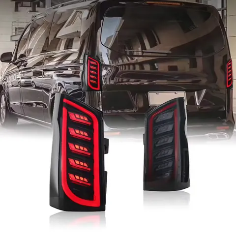 Задні ліхтарі Black (для Vito, 2 шт) для Mercedes Vito/V-class W447 2014- рр — Mercedes Vito/V-class W447 2014- гг. DianaParts
