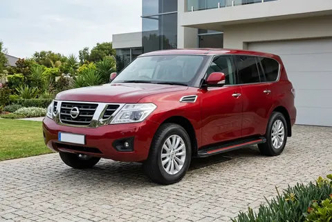 Бокові пороги Maya Red (2 шт., алюміній) для Nissan Patrol Y62 2010-2024 рр — Nissan Patrol Y62 2010-2024 гг. DianaParts
