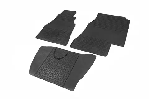 Гумові килимки (3 шт, Polytep) для Volkswagen LT 1995-2006 рр — Volkswagen LT 1995-2006 гг. DianaParts
