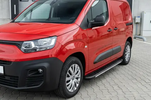 Бокові пороги Bosphorus Grey (2 шт., алюміній) Коротка база для Fiat Doblo III 2023- рр — Fiat Doblo III 2023- гг. DianaParts