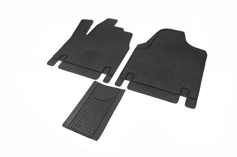 Гумові килимки (3 шт, Polytep) для Peugeot Expert 1995-2007 рр — Peugeot Expert 1995-2007 гг. DianaParts