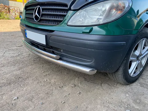 Передній захист ST014 (нерж) 2004-2010, 60 -2026 42мм для Mercedes Vito W639 рр — Mercedes Vito W639 2004-2014 гг. DianaParts