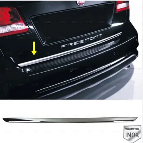 Кромка багажника (нерж) для Dodge Journey 2008-2020 рр — Dodge Journey 2008-2020 гг. DianaParts