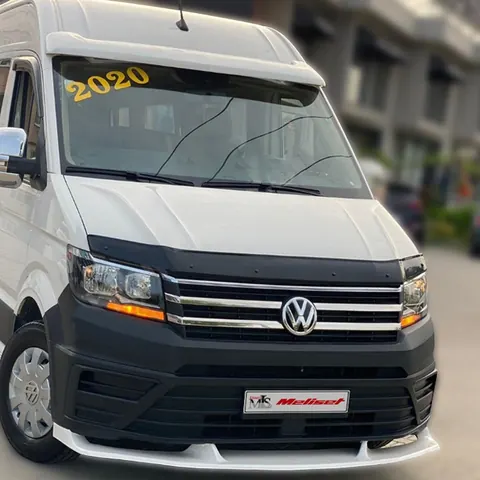 Козирьок на лобове скло (під фарбування) для Volkswagen Crafter 2016- рр — Volkswagen Crafter 2016- гг. DianaParts