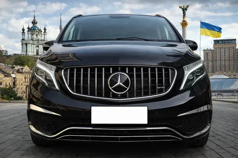 Передня решітка GT Panamericana Chrome (2014-2019 для V-class) для Mercedes Vito/V-class W447 2014- рр — Mercedes Vito/V-class W447 2014- гг. DianaParts