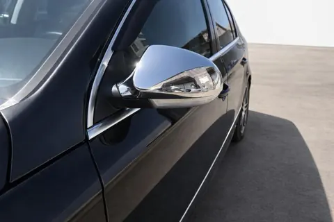 Накладки на дзеркала (2 шт., нерж) OmsaLine - Італійська нержавійка для Volkswagen Passat B6 2006-2012 рр — Volkswagen Passat B6 2006-2012 гг. DianaParts