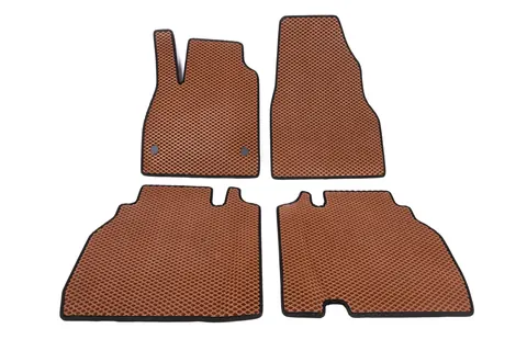 Килимки EVA (цегляні) Передні для Renault Kangoo 2008-2020 рр — Renault Kangoo 2008–2020 гг. DianaParts
