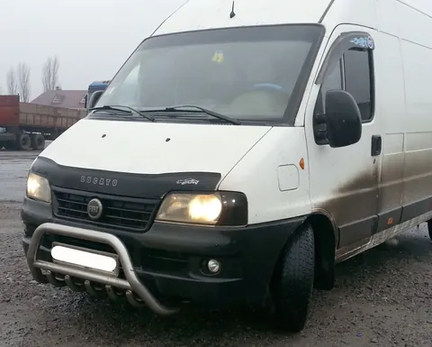 Кенгурятник WT003 (нерж.) для Peugeot Boxer 1994-2006 рр — Peugeot Boxer 1994-2006 гг. DianaParts