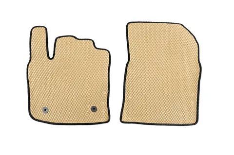 Килимки передні (EVA, Бежевий) для Dacia Lodgy 2012-2022 рр — Dacia Lodgy 2012-2022 гг. DianaParts