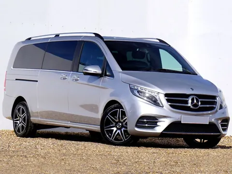 Бокові пороги AMG ExtraLong 2 зсувних дверки для Mercedes Vito/V-class W447 2014- рр — Mercedes Vito/V-class W447 2014- гг. DianaParts