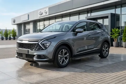 Бокові пороги Bosphore Black (2 шт., Алюміній) для Kia Sportage 2021- рр — Kia Sportage 2021- гг. DianaParts