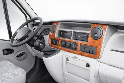Накладки на панель Алюміній для Nissan Interstar 2002-2010 рр — Nissan Interstar 2002-2010 гг. DianaParts