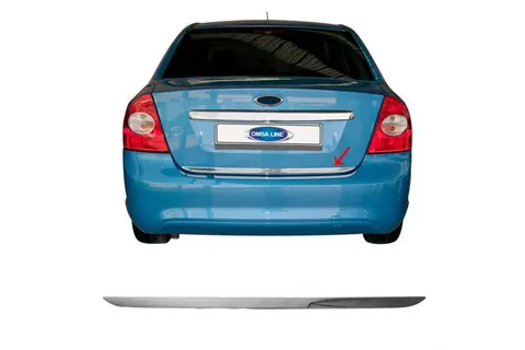 Кромка багажника (Sedan, нерж.) для Ford Focus II 2005-2008 рр — Ford Focus II 2005-2008 гг. DianaParts