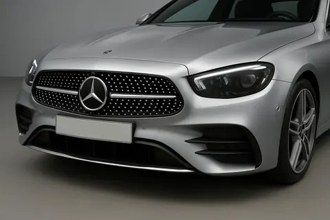 Передня решітка Diamond Silver (AMG Line, 2020-2026) З місцем під камеру для Mercedes E-сlass W213 рр — Mercedes E-сlass W213 2016-2023 гг. DianaParts