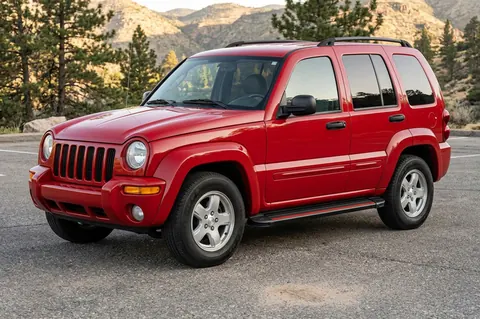 Бокові пороги Maya Red (2 шт., Алюміній) для Jeep Cherokee/Liberty 2002-2007 рр — Jeep Cherokee/Liberty 2002-2007 гг. DianaParts