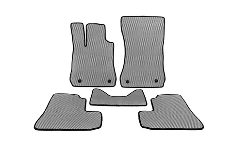 Килимки EVA (Long, Сірий) для Mercedes S-сlass W221 2005-2013 рр — Mercedes S-сlass W221 2005-2013 гг. DianaParts