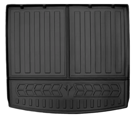 Килимок в багажник Stingray 3D (Allspace, Europe, 7-місний зі складеним 3-м рядом) для Volkswagen Tiguan 2016-2023 рр — Volkswagen Tiguan 2016-2023 гг. DianaParts