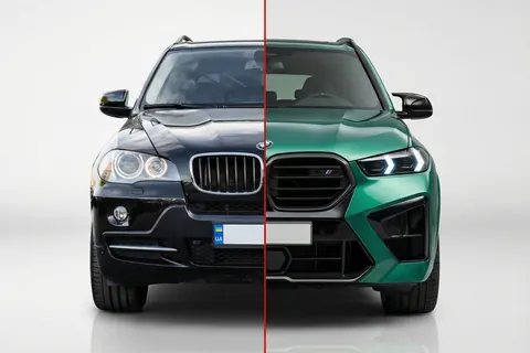 Комплект рестайлінгу в X5M F95 2024 р. для BMW X5 E70 2007-2013 рр — BMW X5 E70 2007-2013 гг. DianaParts