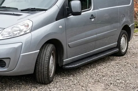 Бокові пороги Bosphorus Black (2 шт., Алюміній) Довга база для Citroen Jumpy 2007-2017 рр — Citroen Jumpy 2007–2017 гг. DianaParts