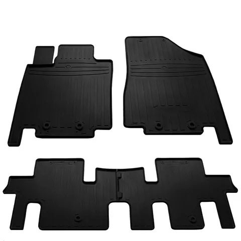Гумові килимки (4 шт, Stingray Premium) 2012-2017 для Nissan Pathfinder R52 рр — Nissan Pathfinder R52 2012-2021 гг. DianaParts