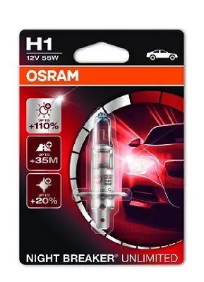 Лампа H1 12V 55W P14.5S Night Breaker Unlimited Opel Astra H 2004-2010, 64150NBU-01B — STAUTO_RRP DianaParts