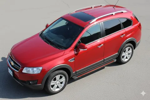 Бокові пороги Maya Red (2 шт., Алюміній) 2016-2019 для Chevrolet Captiva рр — Chevrolet Captiva 2006-2019 гг. DianaParts
