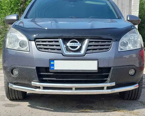 Передній подвійний вус ST014 (нерж) 60/42 мм для Nissan Qashqai 2010-2014 рр — Nissan Qashqai 2010-2014 гг. DianaParts