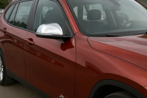 Накладки на дзеркала (2 шт, нерж.) Carmos для BMW X1 E84 2009-2015 рр — BMW X1 E84 2009-2015 гг. DianaParts
