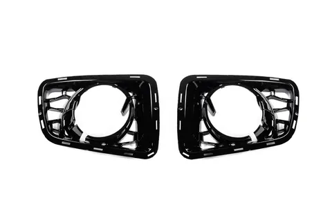 Решітки противотуманок Autobiography 2010-2013 (2 шт, чорні) для Range Rover III L322 рр — Range Rover III L322 2002-2012 гг. DianaParts