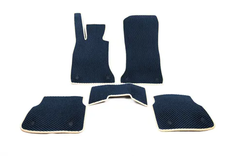 Килимки EVA (для F02, Синій) для BMW 7 серія F01/F02 2008-2015 рр — BMW 7 серия F01/F02 2008-2015 гг. DianaParts
