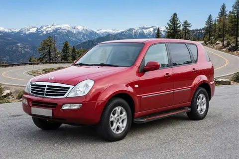 Бокові пороги Maya Red (2 шт., Алюміній) 2012-2017 для SsangYong Rexton I рр — SsangYong Rexton I 2001-2017 гг. DianaParts