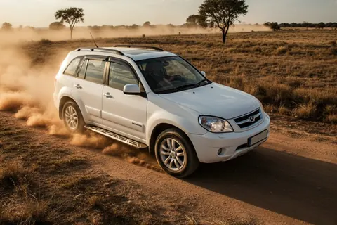 Бокові пороги Sunrise (2 шт., алюміній) для Chery Tiggo 1 2005-2016 рр — Chery Tiggo 1 2005-2016 гг. DianaParts