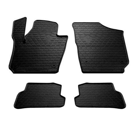 Гумові килимки HB (4 шт, Stingray Premium) для Volkswagen Polo 2010-2017 рр — Volkswagen Polo 2010-2017 гг. DianaParts