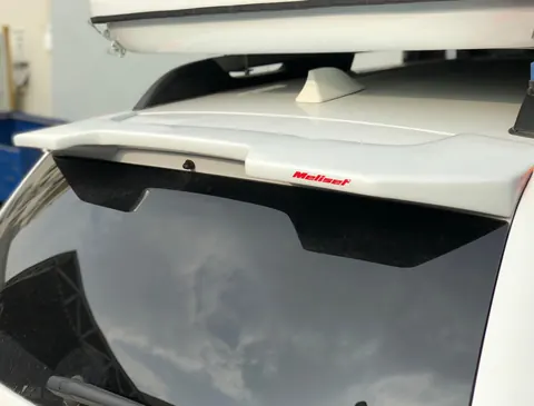 Спойлер Meliset V1 (під фарбування) для Renault Duster 2018-2024 рр — Renault Duster 2018-2024 гг. DianaParts