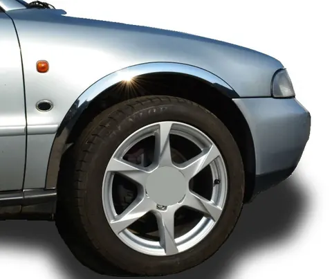 Накладки на арки (4 шт, нерж) для Ауди A4 B5 1994-2001 рр — Audi A4 B5 1994–2001 гг. DianaParts