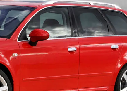 Накладки на ручки (4 шт, нерж) для Seat Exeo 2008-2013 рр — Seat Exeo 2008-2013 гг. DianaParts